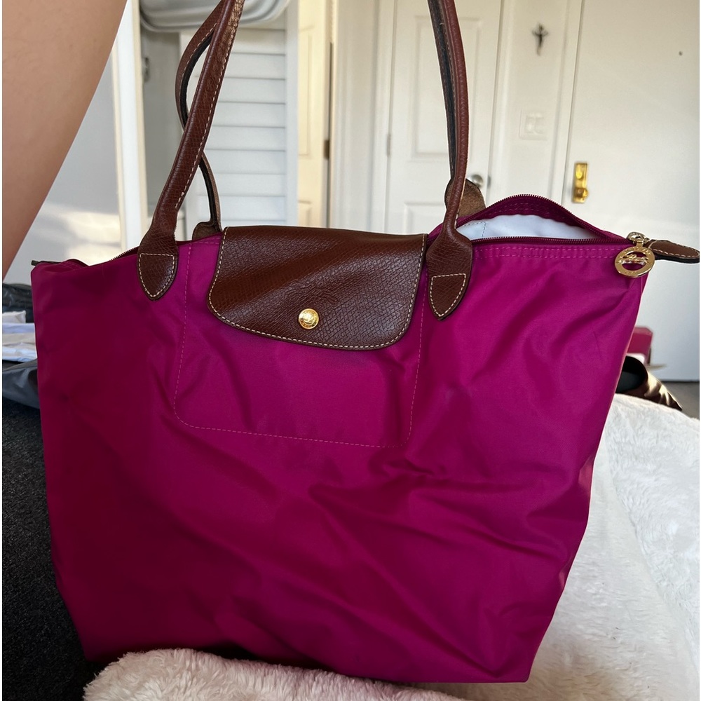 Longchamp pink tote!